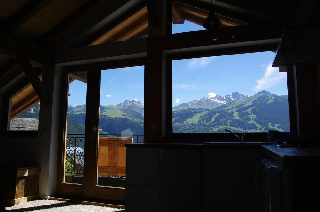 Petit Chalet Vieux Bois Bozel Buitenkant foto