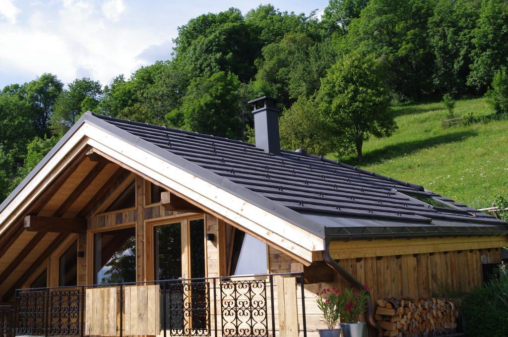 Petit Chalet Vieux Bois Bozel Buitenkant foto