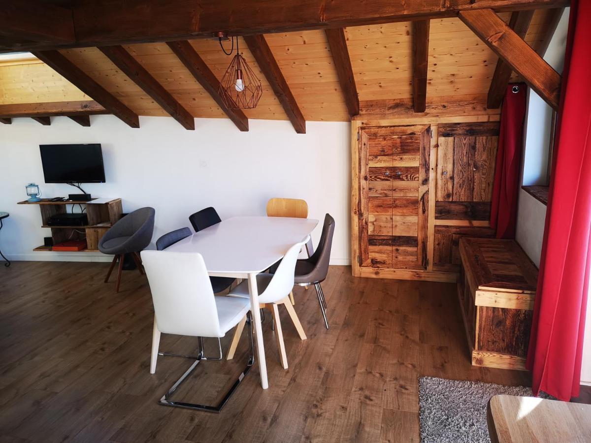 Petit Chalet Vieux Bois Bozel Buitenkant foto